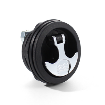 T-Handle Boat Latch for 2-1/2-Inch Holes Flush Pull Slam Lock