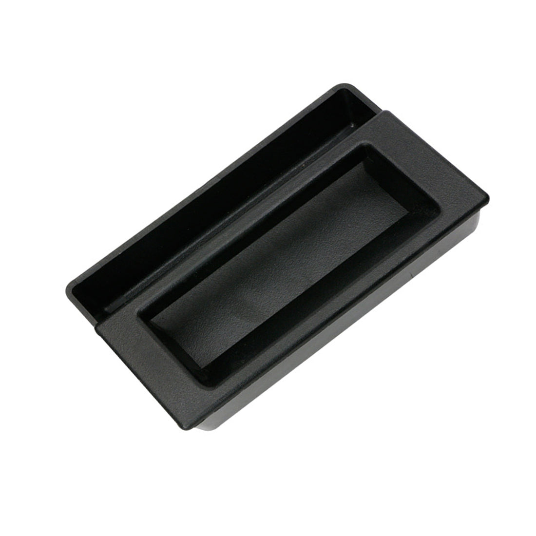 Electric Cabinet Box Black ABS Plastic Pocket Pull Handle