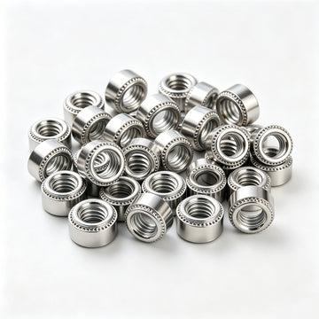 Self Clinching Nuts #6-32×0.14 Inch Rivet Nut Aluminum 200 PCS