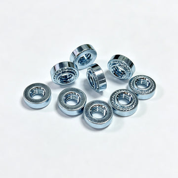 Self Clinching Nuts Carbon Steel Hardware Rivet Nut Round Head 100 pcs