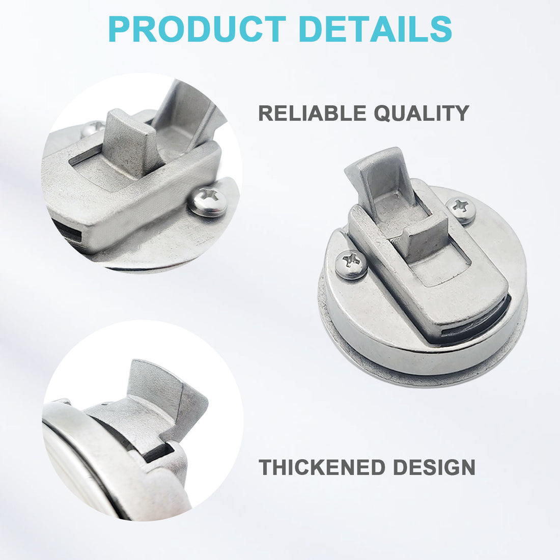 Stainless Steel Boat Slam Latch Marine Flush Pull