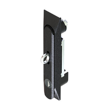 Zinc Alloy Black Powders Coated Swing Handles Latch with Padlock Hole
